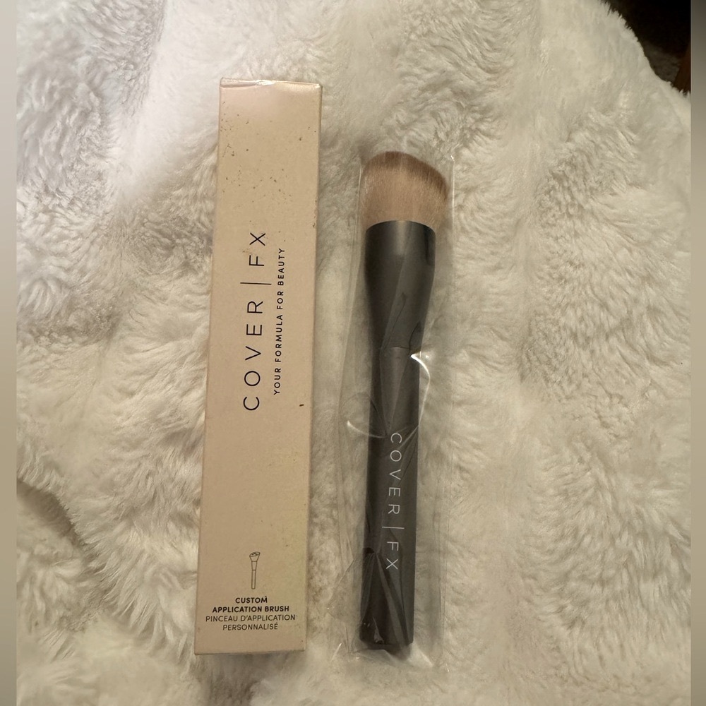 Cover Fx Custom Application Foundation Brush New Box Liquid Cream Makeup Brush